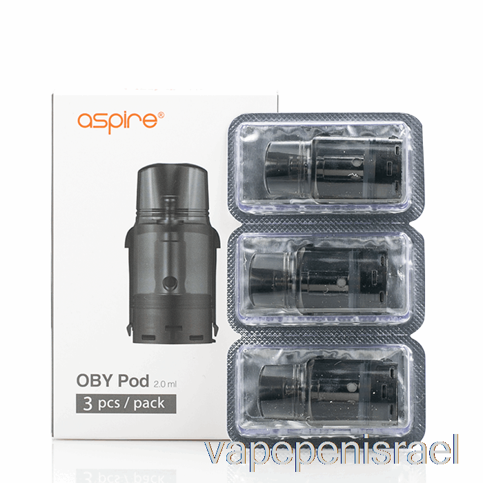 חד פעמי Vape Israel Aspire Oby Pods להחלפה 2ml Oby Pods